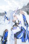 [Cosplay] 音琴ひつじ - 雪鬼草子