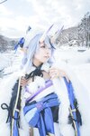 [Cosplay] 音琴ひつじ - 雪鬼草子