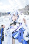 [Cosplay] 音琴ひつじ - 雪鬼草子