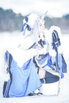 [Cosplay] 音琴ひつじ - 雪鬼草子