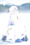 [Cosplay] 音琴ひつじ - 雪鬼草子