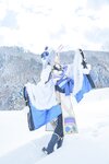 [Cosplay] 音琴ひつじ - 雪鬼草子