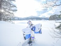 [Cosplay] 音琴ひつじ - 雪鬼草子