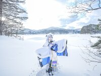 [Cosplay] 音琴ひつじ - 雪鬼草子