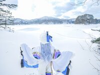 [Cosplay] 音琴ひつじ - 雪鬼草子