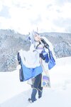 [Cosplay] 音琴ひつじ - 雪鬼草子