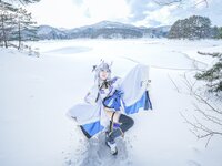 [Cosplay] 音琴ひつじ - 雪鬼草子