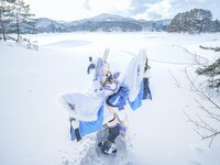 [Cosplay] 音琴ひつじ - 雪鬼草子