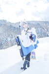 [Cosplay] 音琴ひつじ - 雪鬼草子