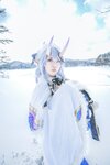 [Cosplay] 音琴ひつじ - 雪鬼草子