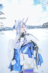 [Cosplay] 音琴ひつじ - 雪鬼草子