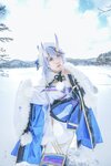 [Cosplay] 音琴ひつじ - 雪鬼草子