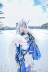 [Cosplay] 音琴ひつじ - 雪鬼草子