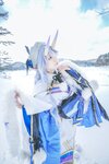 [Cosplay] 音琴ひつじ - 雪鬼草子