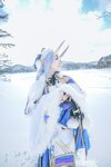 [Cosplay] 音琴ひつじ - 雪鬼草子