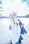 [Cosplay] 音琴ひつじ - 雪鬼草子