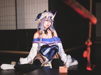 [Cosplay] 音琴ひつじ - 雪鬼草子