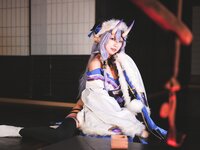 [Cosplay] 音琴ひつじ - 雪鬼草子