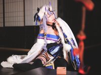 [Cosplay] 音琴ひつじ - 雪鬼草子