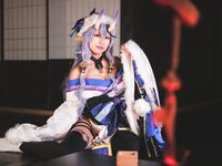 [Cosplay] 音琴ひつじ - 雪鬼草子