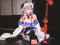 [Cosplay] 音琴ひつじ - 雪鬼草子