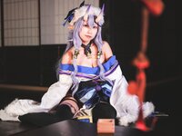 [Cosplay] 音琴ひつじ - 雪鬼草子