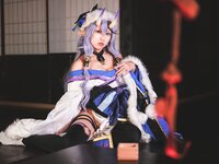 [Cosplay] 音琴ひつじ - 雪鬼草子