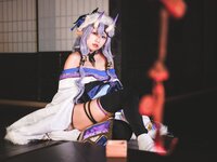 [Cosplay] 音琴ひつじ - 雪鬼草子