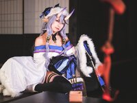 [Cosplay] 音琴ひつじ - 雪鬼草子