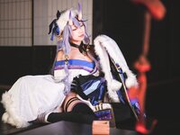 [Cosplay] 音琴ひつじ - 雪鬼草子