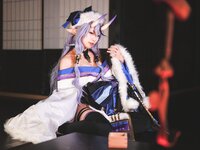 [Cosplay] 音琴ひつじ - 雪鬼草子
