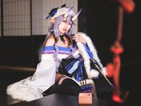 [Cosplay] 音琴ひつじ - 雪鬼草子