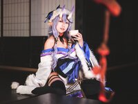 [Cosplay] 音琴ひつじ - 雪鬼草子