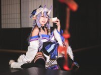 [Cosplay] 音琴ひつじ - 雪鬼草子