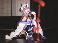 [Cosplay] 音琴ひつじ - 雪鬼草子