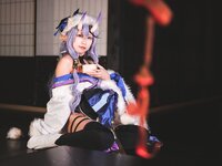 [Cosplay] 音琴ひつじ - 雪鬼草子