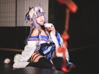 [Cosplay] 音琴ひつじ - 雪鬼草子