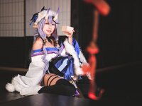 [Cosplay] 音琴ひつじ - 雪鬼草子