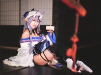 [Cosplay] 音琴ひつじ - 雪鬼草子