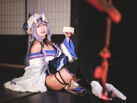 [Cosplay] 音琴ひつじ - 雪鬼草子