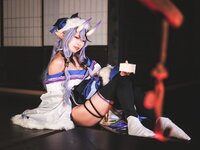 [Cosplay] 音琴ひつじ - 雪鬼草子