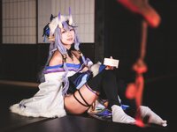 [Cosplay] 音琴ひつじ - 雪鬼草子