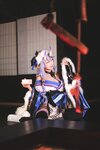 [Cosplay] 音琴ひつじ - 雪鬼草子