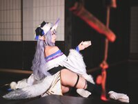[Cosplay] 音琴ひつじ - 雪鬼草子