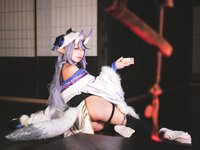 [Cosplay] 音琴ひつじ - 雪鬼草子