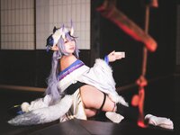 [Cosplay] 音琴ひつじ - 雪鬼草子