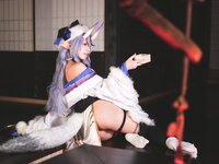 [Cosplay] 音琴ひつじ - 雪鬼草子