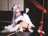 [Cosplay] 音琴ひつじ - 雪鬼草子