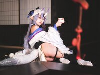 [Cosplay] 音琴ひつじ - 雪鬼草子