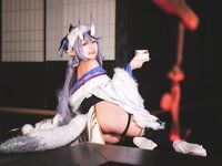[Cosplay] 音琴ひつじ - 雪鬼草子